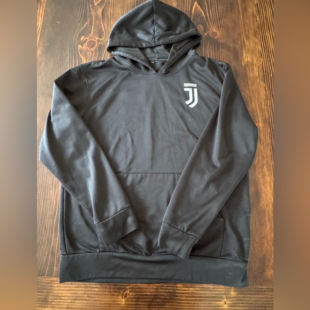 Juventus pullover hoodie black